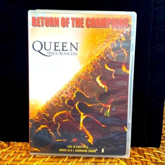Return of the Champions Queen + Paul Rodgers DVD - Picture 1 of 5